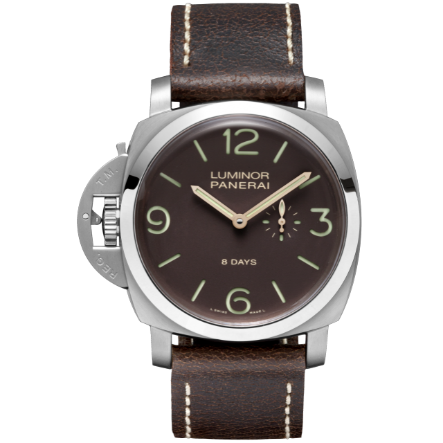 PANERAI Luminor 1950 Left-Handed 8 Days Titanio - 47mm  Front view