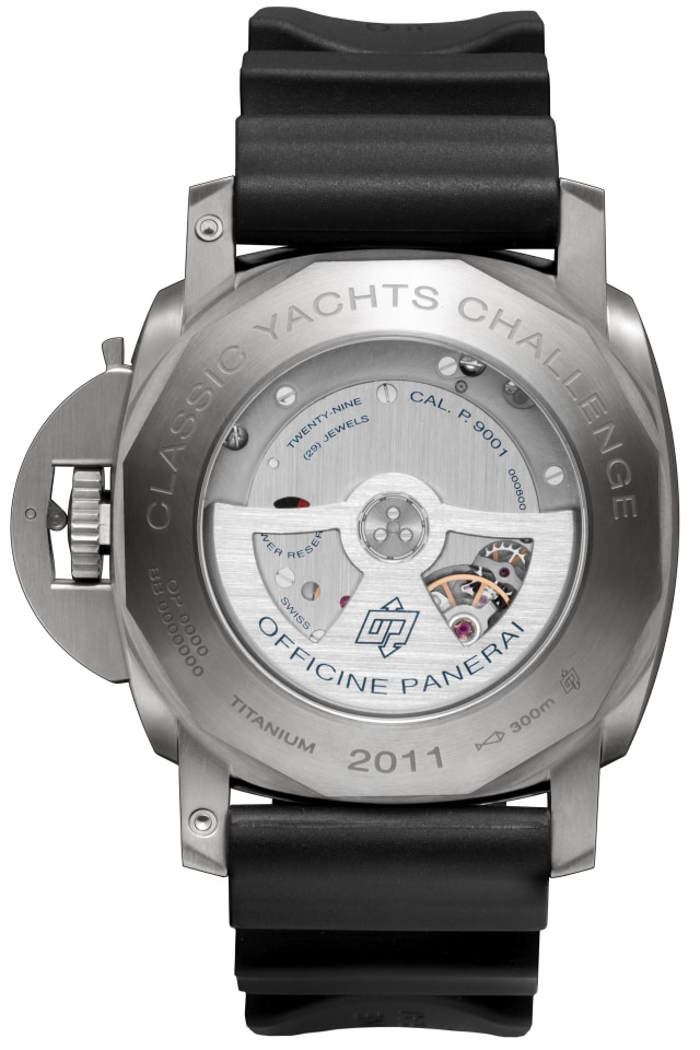 PANERAI Luminor Submersible 1950 Regatta 3 Days GTM Automatic Titanio  Detail 