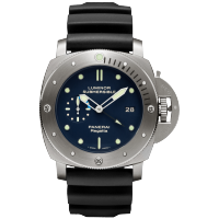 PANERAI Luminor Submersible 1950 Regatta 3 Days GTM Automatic Titanio  Front view