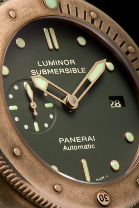 PANERAI Luminor Submersible 1950 3 Days Automatic Bronzo  Detail 