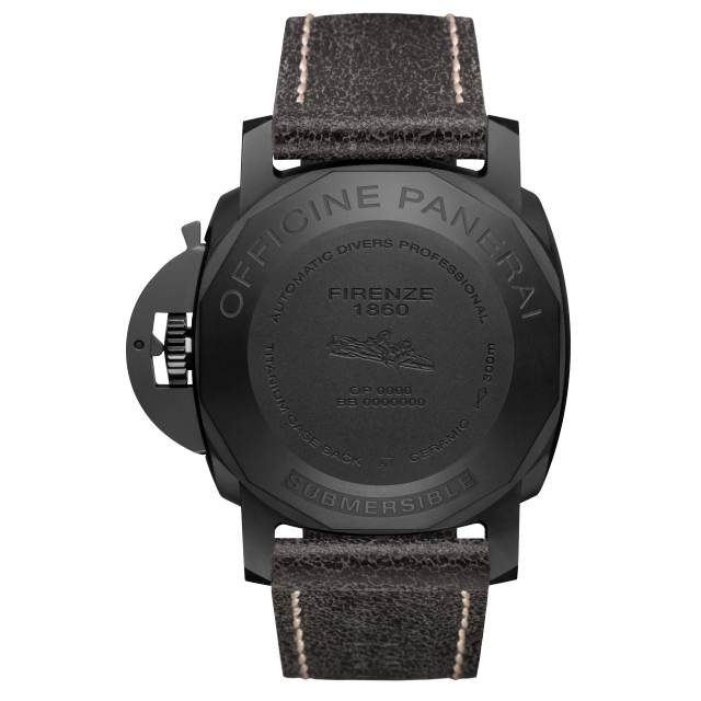PANERAI Luminor Submersible 1950 3 Days Automatic Ceramica  Back view
