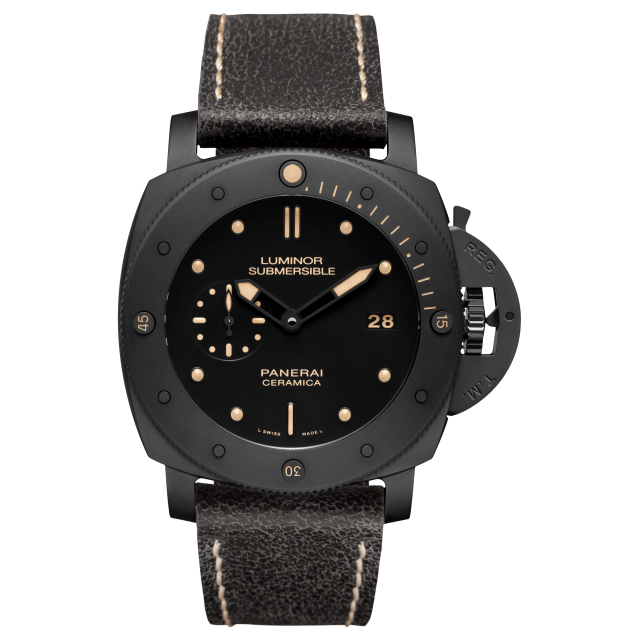 PANERAI Luminor Submersible 1950 3 Days Automatic Ceramica  Front view