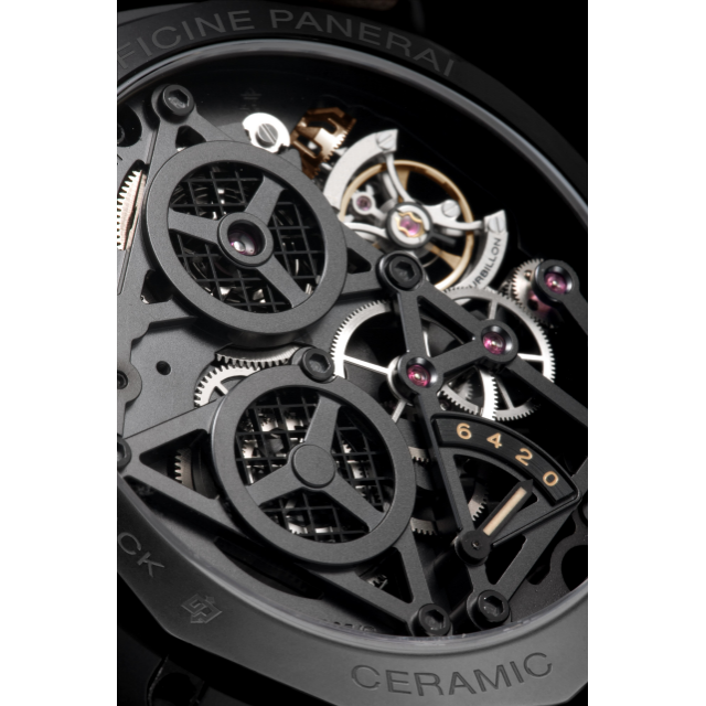PANERAI LO SCIENZIATO - Radiomir Tourbillon GMT Ceramica - 48mm  Detail 1