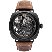 PANERAI LO SCIENZIATO - Radiomir Tourbillon GMT Ceramica - 48mm