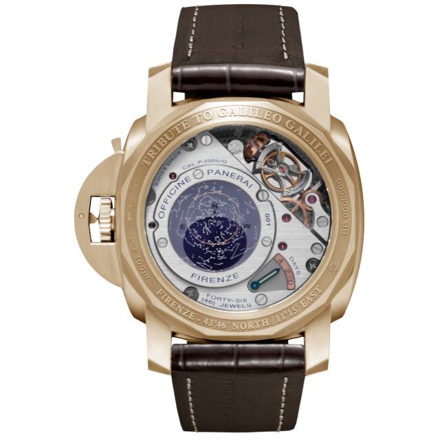 PANERAI Luminor Turbillon Equation of Time - 50mm PAM36501 Back view