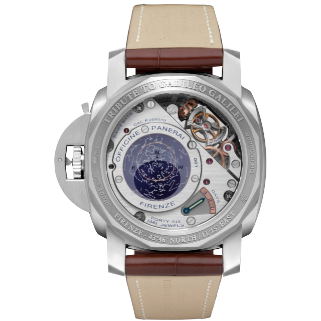 PANERAI Luminor Turbillon Equation of Time - 50mm  Back view