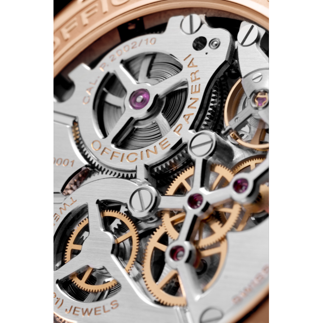 PANERAI Radiomir 8 Days GMT Oro Rosso - 45mm PAM00395 Detail 1