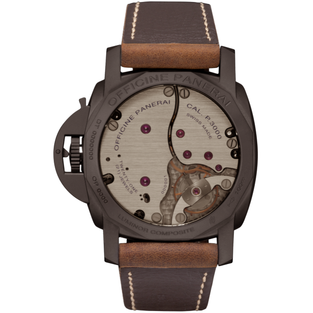 PANERAI Luminor 1950 3 Days Composite - 47mm  Back view