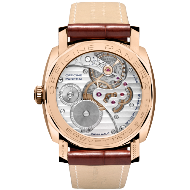 PANERAI Radiomir 1940 Oro Rosso  Back view