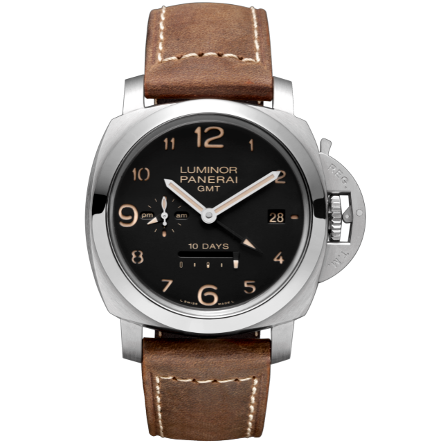 PANERAI Luminor GMT 10 Days - 44mm  Front view