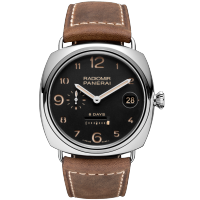 PANERAI Radiomir 8 Days Acciaio  Front view