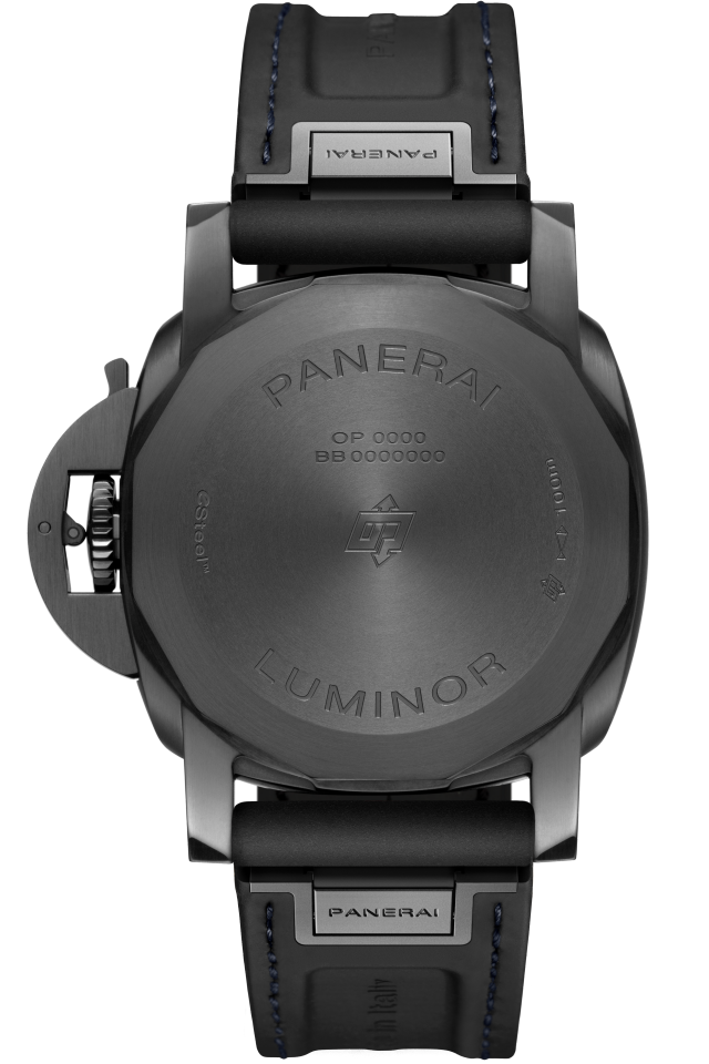 PANERAI Luminor庐米诺Quaranta Steel DLC Luna Rossa腕表 PAM01408 Detail 