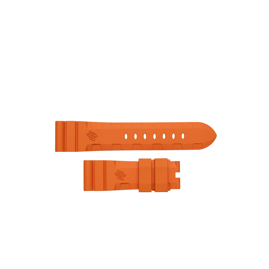 PANERAI 表带天然橡胶橙色 MXE07XCX