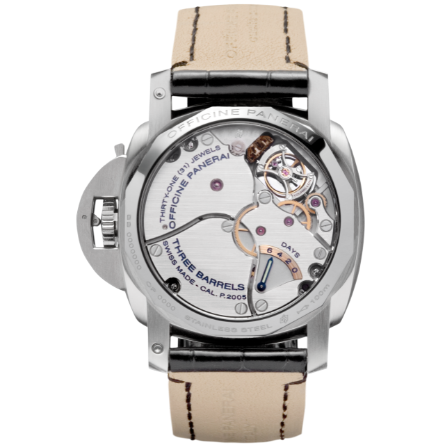 PANERAI Luminor 1950 Tourbillon GMT - 47mm  Back view