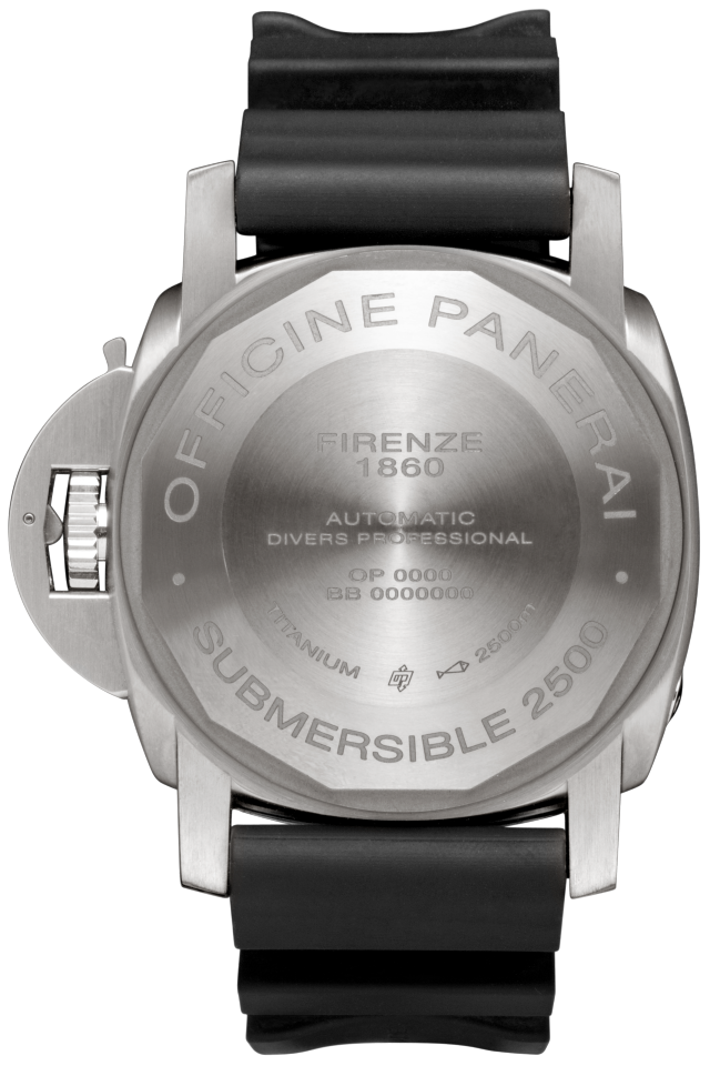 PANERAI Luminor Submersible 2500m  Detail 