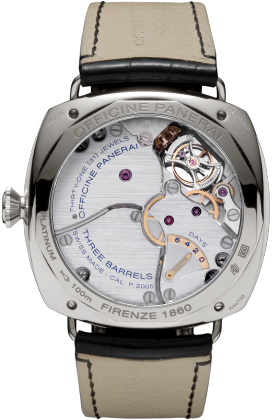 PANERAI Radiomir Tourbillon GMT Platino  Detail 
