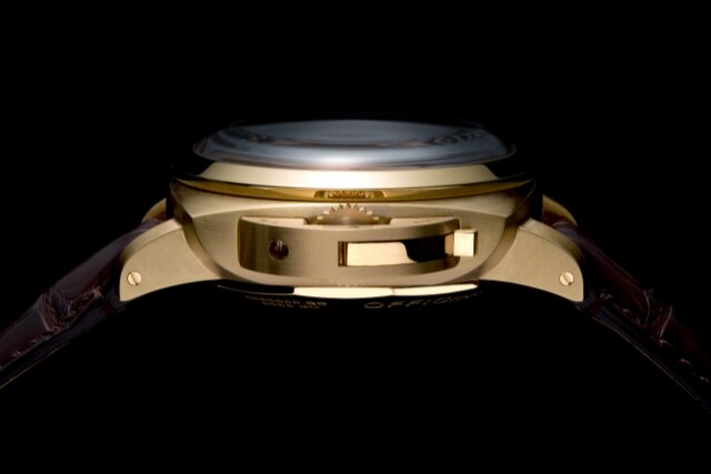 PANERAI Luminor 1950 Rattrapante 8 Days Oro Rosa  Detail 