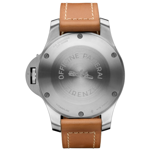 PANERAI L'Egiziano - 60mm  Back view