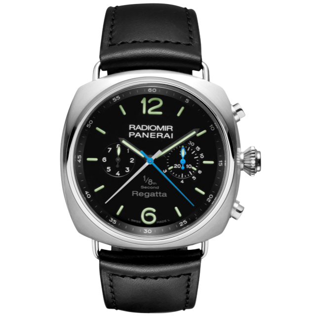 PANERAI Radiomir Regatta 1/8th Second Titanio PAM00343 Front view