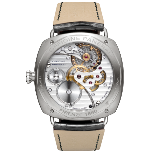 PANERAI Radiomir Titanium  Back view