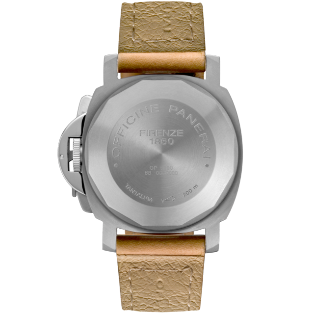 PANERAI Luminor Chrono Tantalium - 44mm  Back view