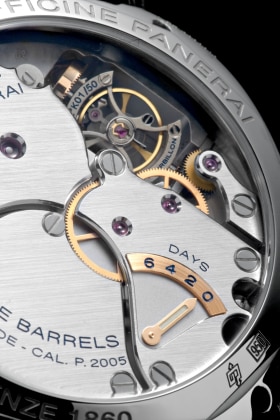 PANERAI Radiomir Tourbillon GMT Platino  Detail 