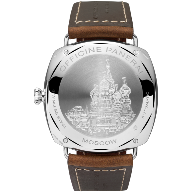 PANERAI Radiomir 10 Days GMT Automatic Acciaio  Back view