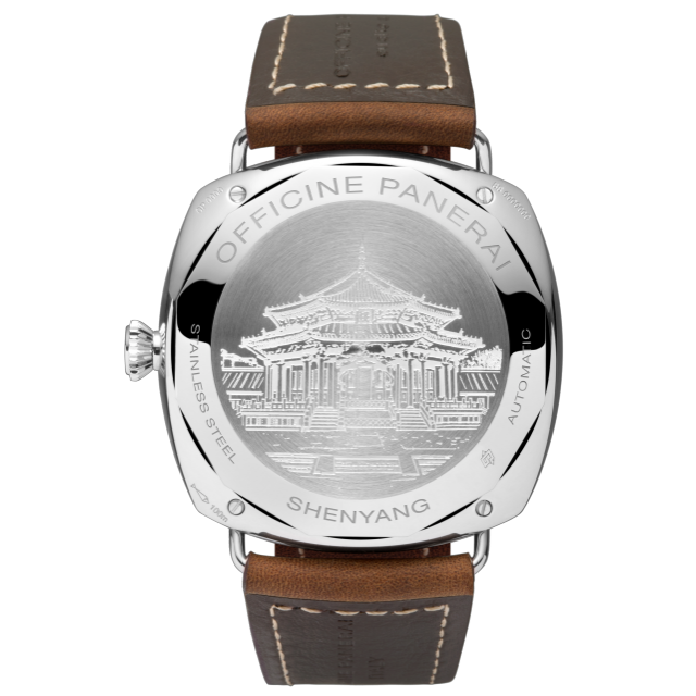 PANERAI Radiomir镭得米尔 10 Days GMT Automatic Acciaio腕表
47毫米  Back view