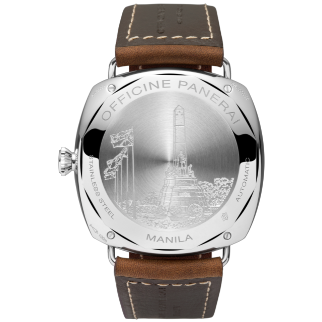PANERAI Radiomir镭得米尔 10 Days GMT Automatic Acciaio腕表
47毫米  Back view