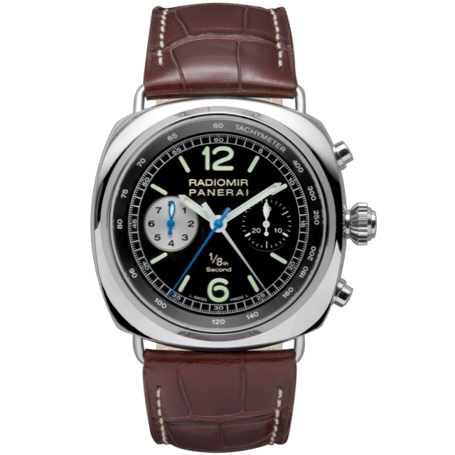 PANERAI Radiomir镭得米尔 One/Eight second腕表 - 45毫米  Front view