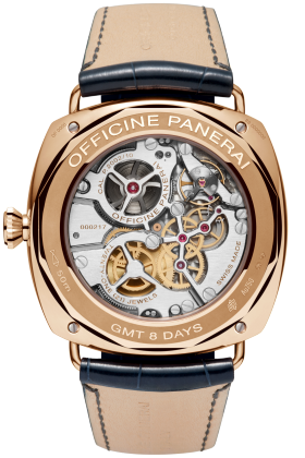 PANERAI Radiomir 8 Days GMT Oro Rosso  Detail 