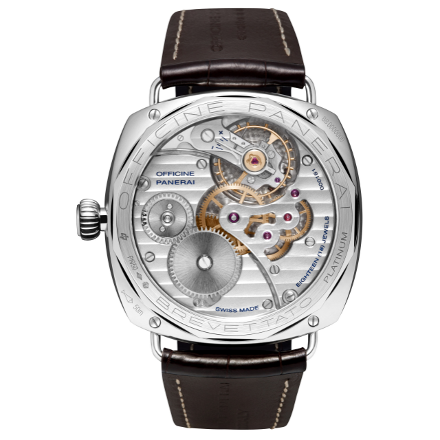 PANERAI Radiomir Platino - 47mm PAM00521 Back view