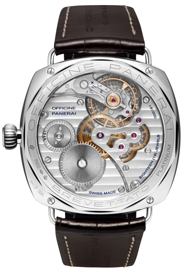 PANERAI Radiomir Platino PAM00521 Detail 