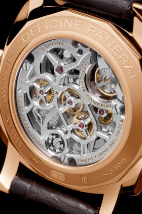 PANERAI Radiomir 1940 Chrono Monopulsante 8 Days GMT Oro Rosso PAM00502 Front 5