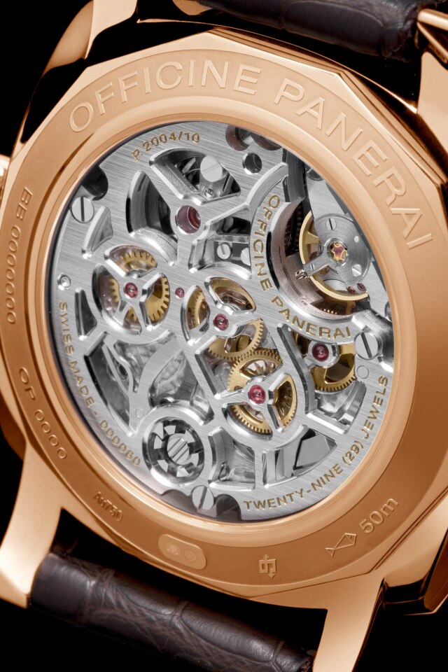 PANERAI Radiomir 1940 Chrono Monopulsante 8 Days GMT Oro Rosso PAM00502 Front 5