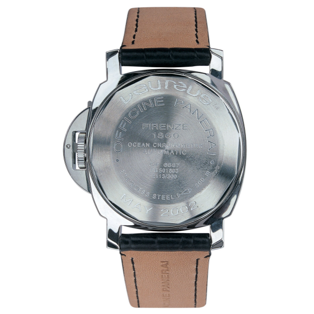 PANERAI Luminor GMT Regatta 2002 - 44mm  Back view