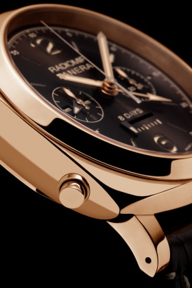 PANERAI Radiomir 1940 Chrono Monopulsante 8 Days GMT Oro Rosso PAM00502 Detail 