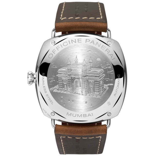 PANERAI Radiomir镭得米尔 10 Days GMT Automatic Acciaio腕表
47毫米  Back view