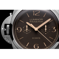 PANERAI Luminor 1950 Chrono Monopulsante Left-Handed 8 Days Titanio - 47mm PAM00579 Detail 2