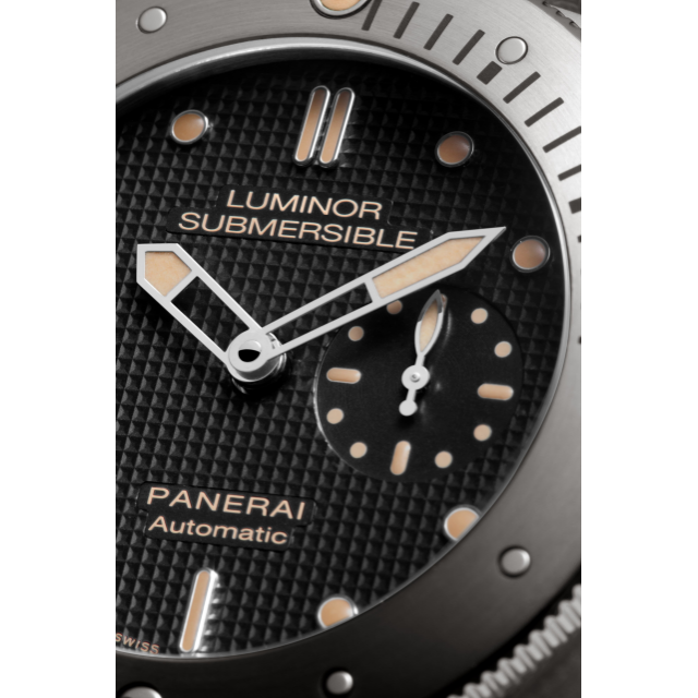 PANERAI Luminor庐米诺 Submersible潜行系列 1950 Left-Handed 3 Days Automatic Titanio腕表 - 47毫米  Detail 1