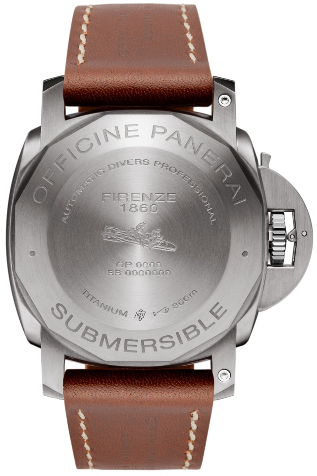 PANERAI Luminor Submersible 1950 Left-Handed 3 Days Automatic Titanio  Detail 