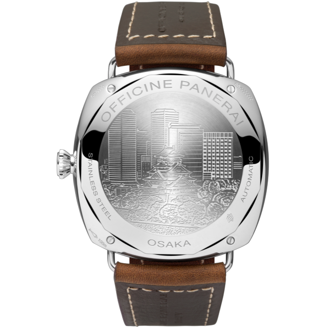 PANERAI Radiomir 10 Days GMT Automatic Acciaio  Back view