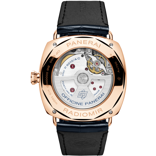 PANERAI  Radiomir镭得米尔Goldtech™年历腕表 
 PAM01363 Back view