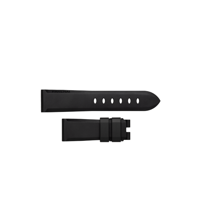 PANERAI 表带天然橡胶黑色 MXE0NQ0S