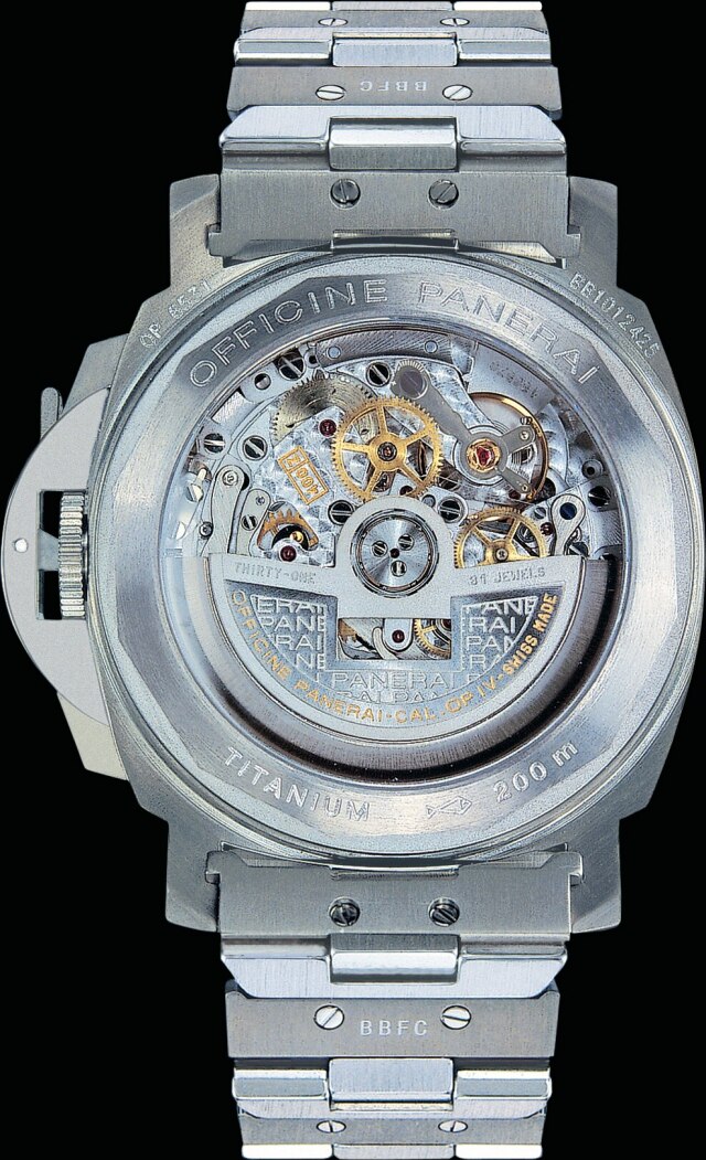 PANERAI Luminor Chrono Titanio/Acciaio  Detail 