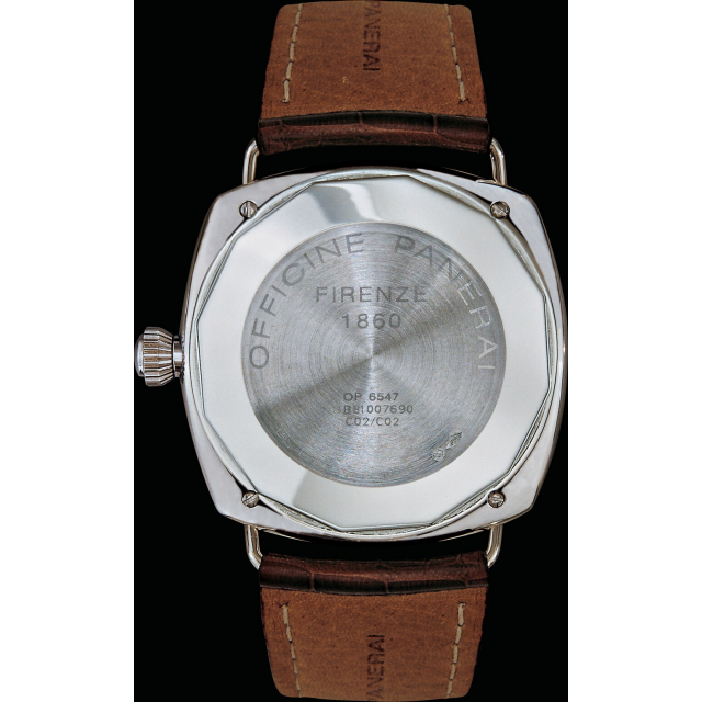 PANERAI Radiomir Tourbillon  Back view