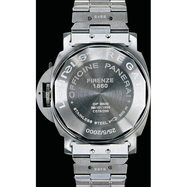 PANERAI Luminor Automatic Montecarlo 2010  Back view