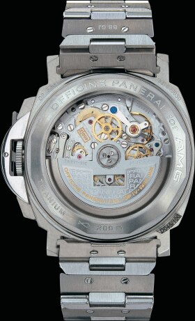 PANERAI Luminor Chrono Automatic Titanium/Steel for AMG  Detail 