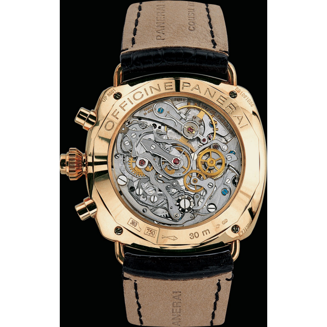 PANERAI Radiomir Chrono Split-Seconds  Back view