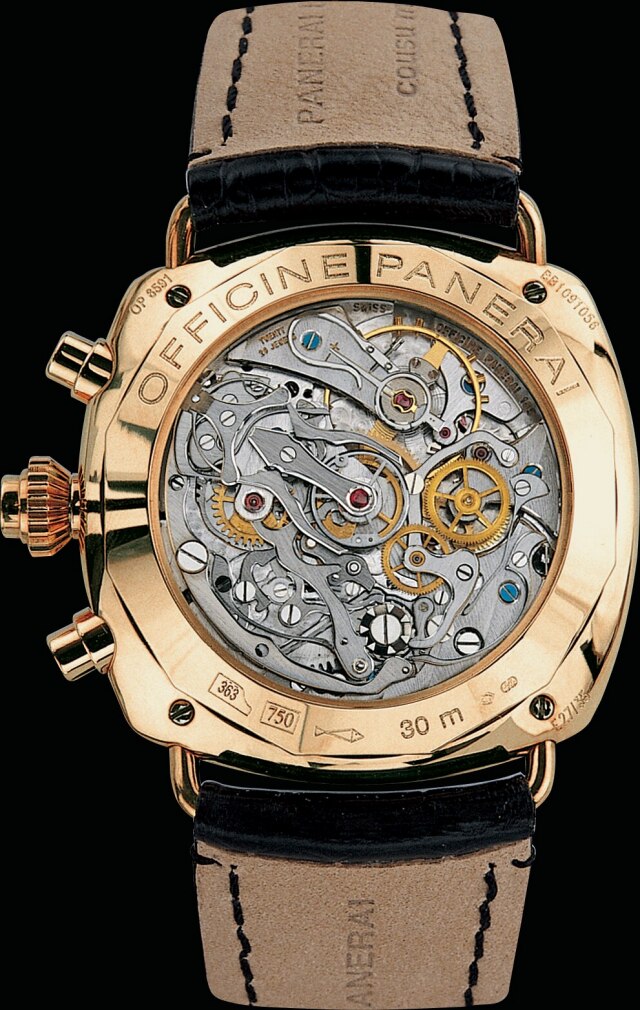 PANERAI Radiomir Chrono Split-Seconds  Detail 